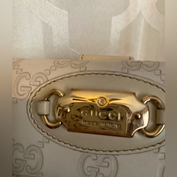 EUC leather monogram long wallet - Picture 3 of 9